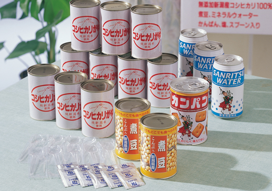 備え万全 !!　非常食セット