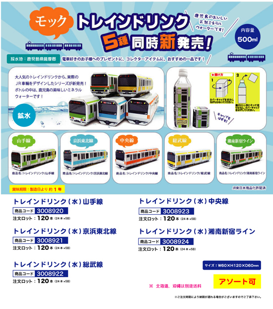 トレインドリンク 5種 大平商会